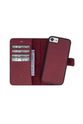 Cüzdan-Magıc Wallet Iphone 6-7-8 Burgundy 2ın1 MGCMIN3054
