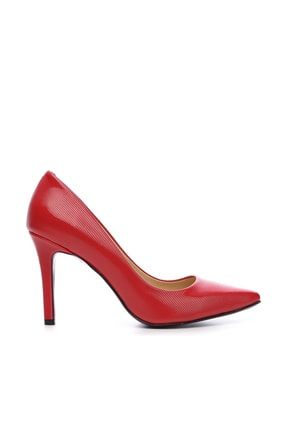 Kırmızı Kadın Vegan Stiletto Ayakkabı 22 278 BN AYK
