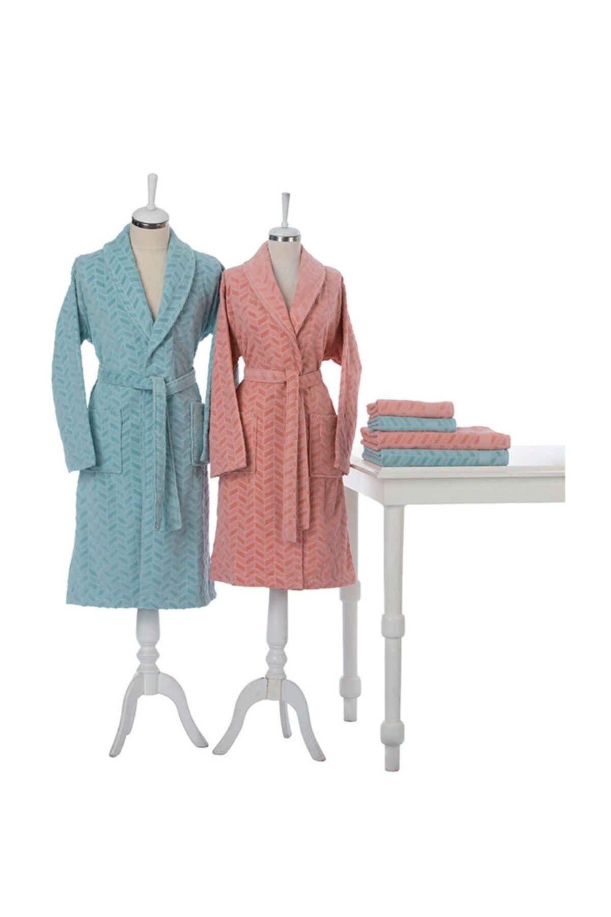  ست لباس خانوادگی کلارت با رنگ نعناع پودری