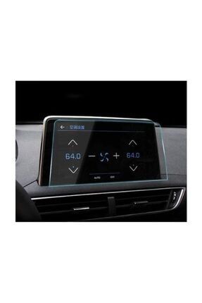 Peugeot 3008 Navigasyon Dokunmatik Ekran Koruyucu Cam 026