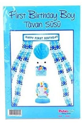 First Birthday Erkek Tavan Süs PM1563