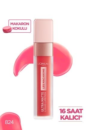 Likit Mat Ruj - Les Macarons Ultra Matte Liquid Lipstick 824 Guava Gush LESMACARONSLIP