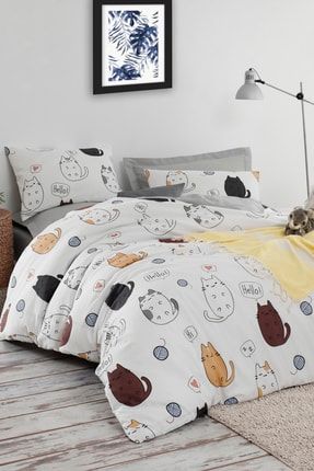 ev ev home cift kisilik kolay utulenir nevresim takimi havhav krem fiyati yorumlari trendyol