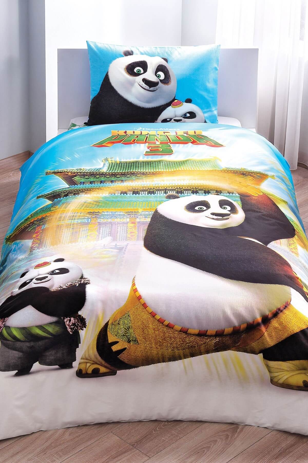 tac lisansli tek kisilik nevresim takimi kung fu panda movie fiyati yorumlari trendyol