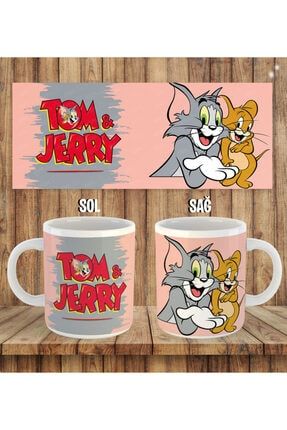 Tom ve Jerry Tasarım Kupa Bardak Tontilika-Kupa-224