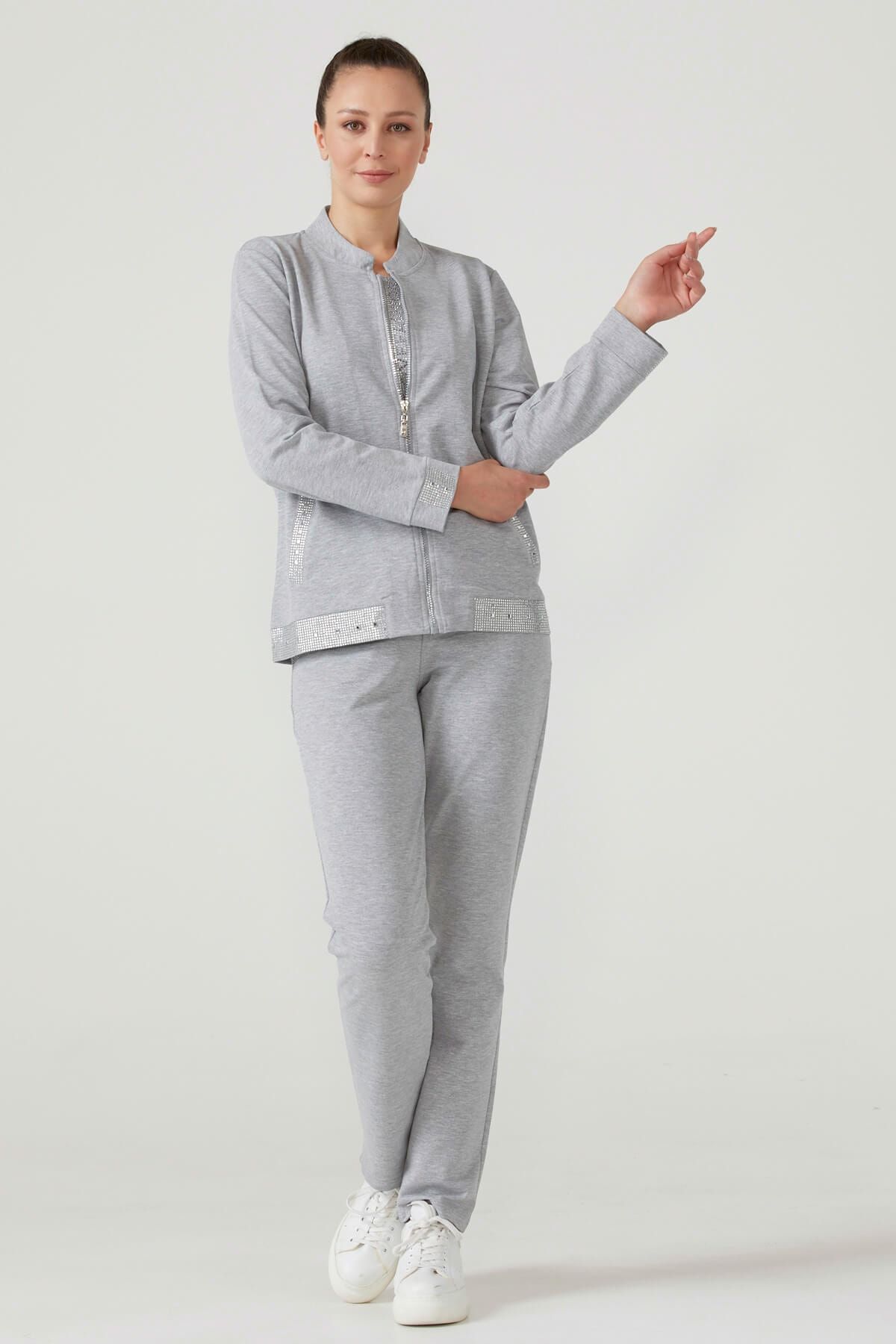 Womans grey shop tracksuit