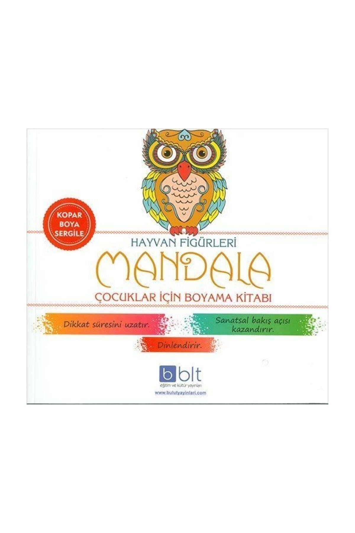 Genel Markalar Hayvan Figürleri-Mandala , Çocuklar İçin Boyama Kitabı