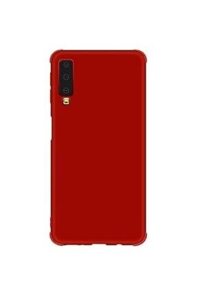 Samsung Galaxy A7 2018 Silikon Kılıf Kırmızı a72018