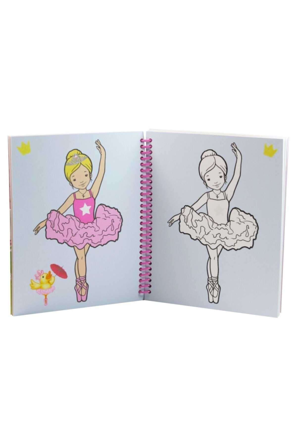 Edu Kırtasiyem Top Model Little Dancer Dress Me Sticker Book - Trendyol