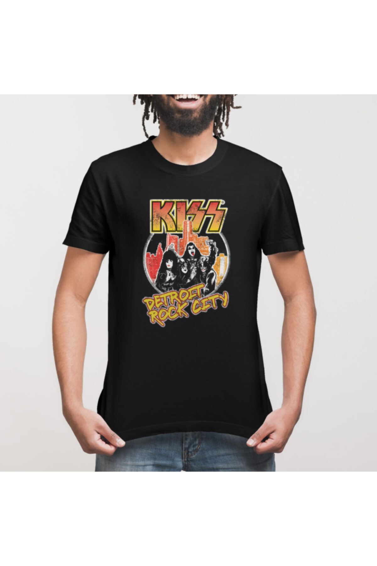 Crazy-Men's Kiss Detroit Rock City T-Shirt 3