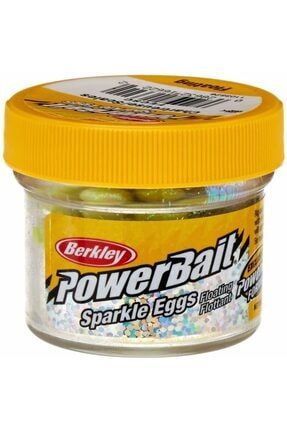 Power Bait Sparkle Eggs Chartreuse/scales powerbait