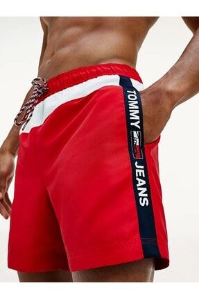 tommy hilfiger erkek mavi deniz sortu sf medium drawstring um0um02067 fiyati yorumlari trendyol