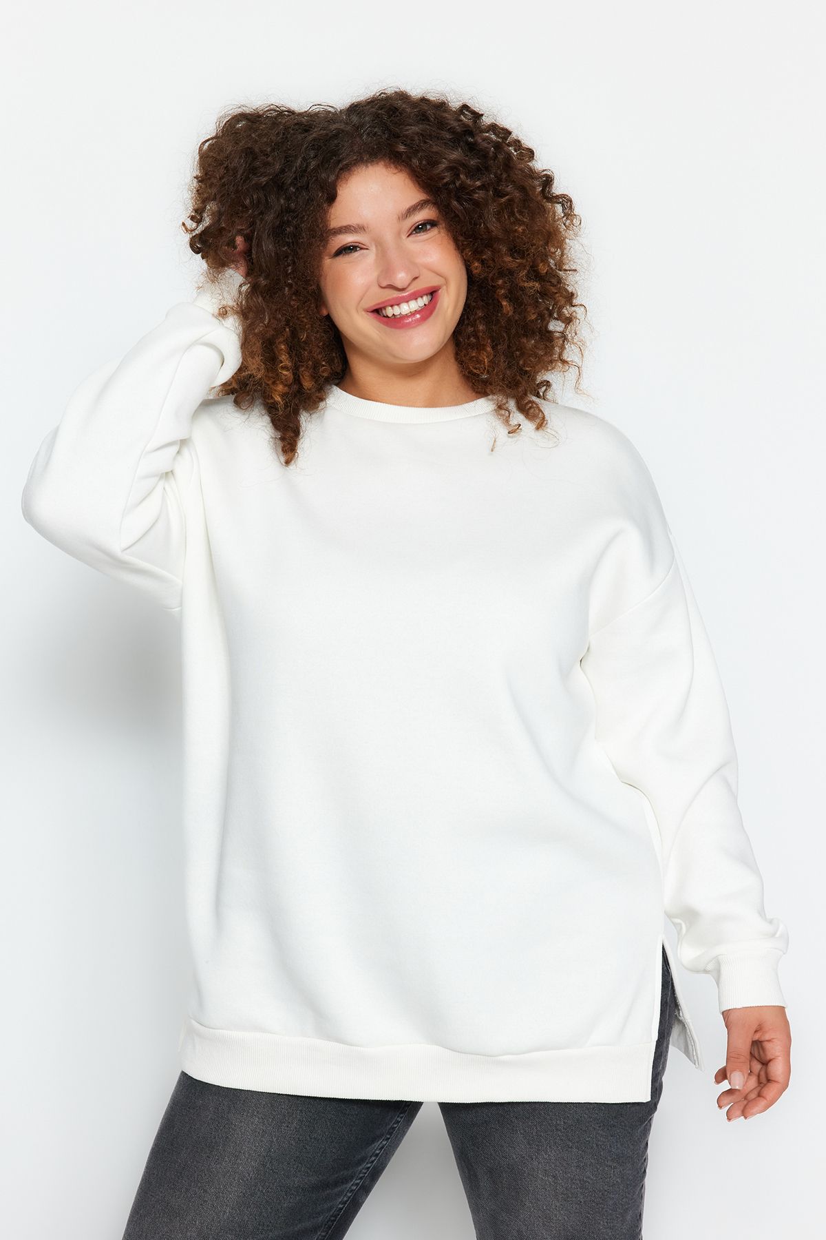 Women's plus sweatshirts on sale