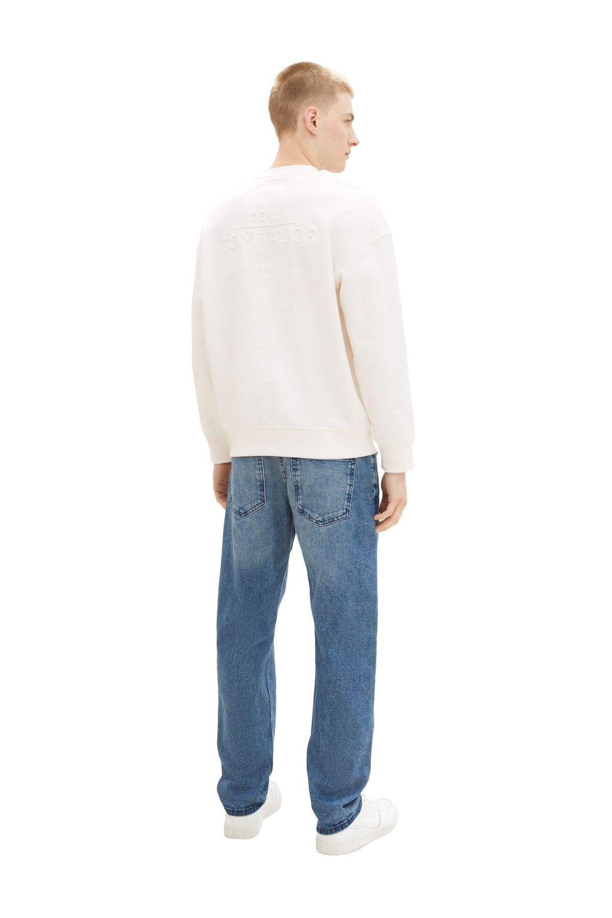 Tom Tailor Denim-Džínsy Pánska použitá Mid Stone Blue Denim 2