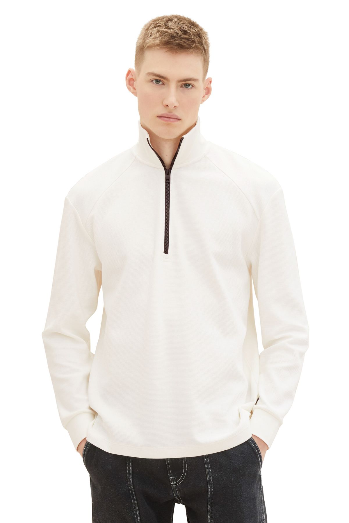 Trendyol Weiß Tailor - Regular - Tom Denim Fit - Pullover
