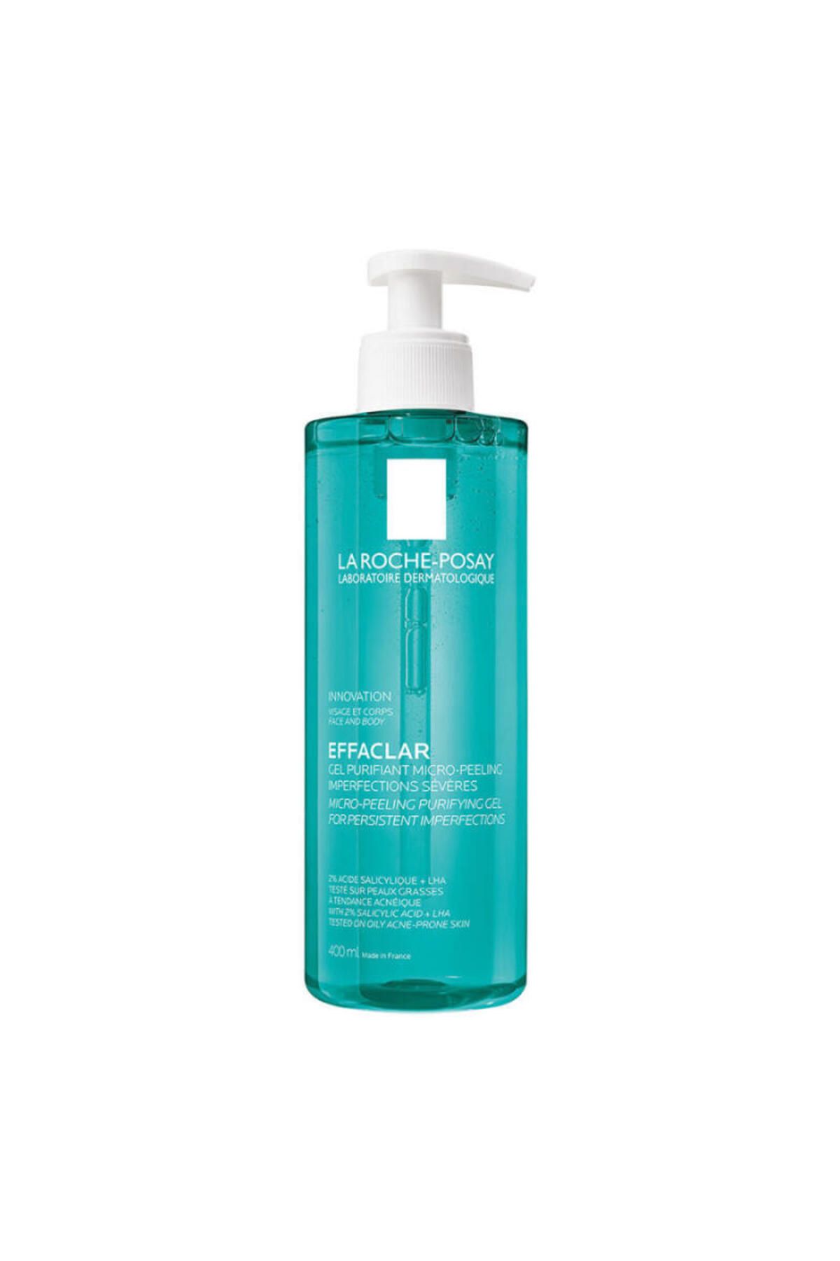 ژل پاک کننده میکرو پیلینگ Effaclar 400ml La Roche Posay