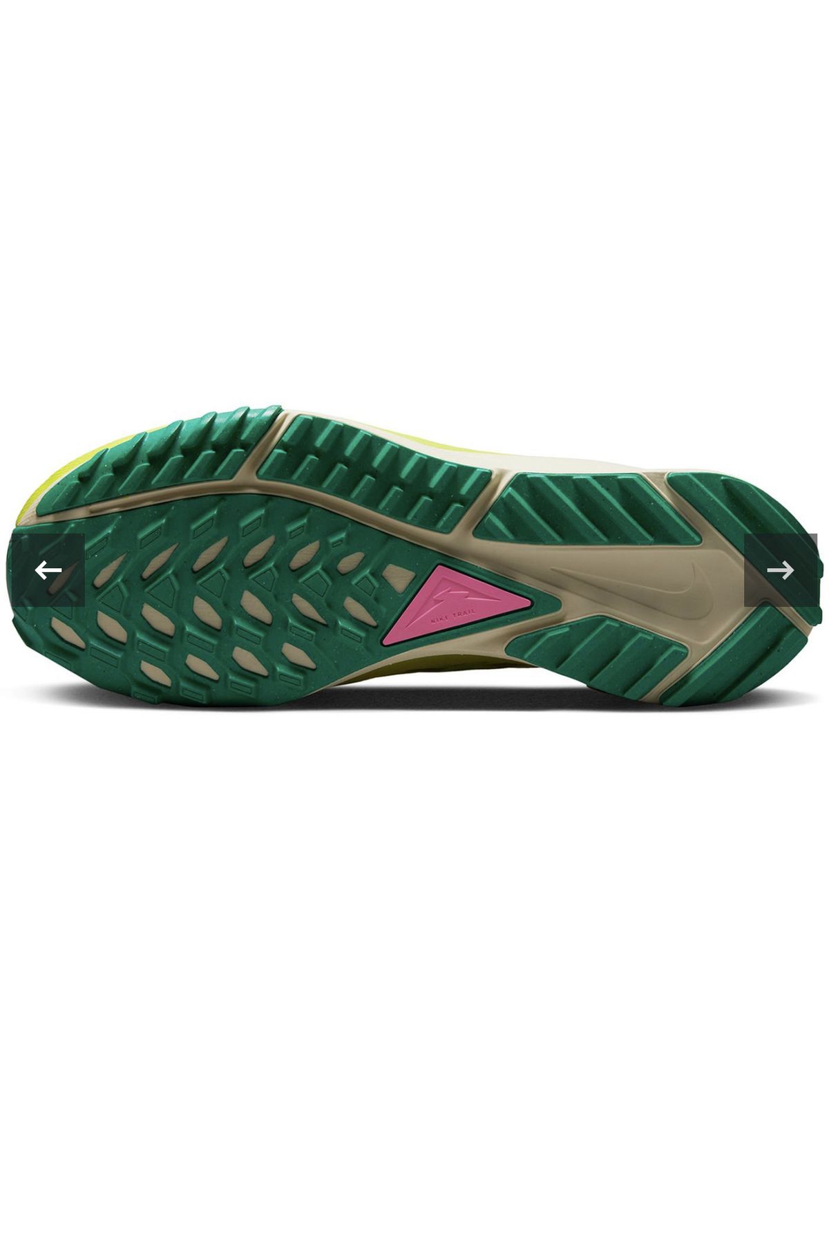 کفش دو و تمرین زرد مردانه كفش كتانى ورزشى مدل react pegasus trail Nike