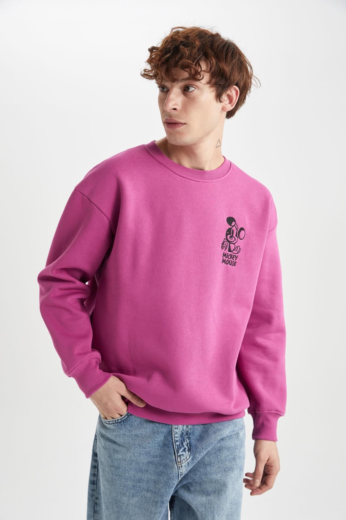 Defacto mickey shop mouse sweatshirt