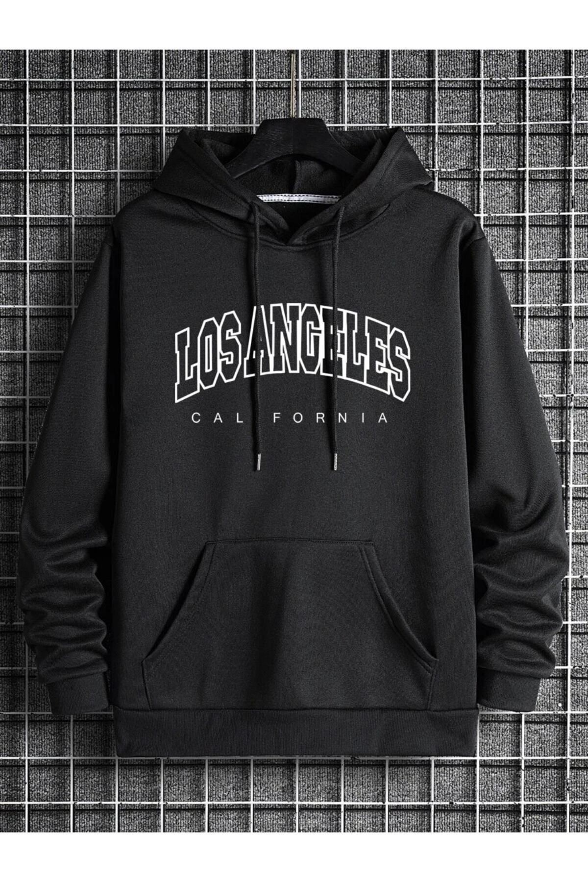 AY MONTANA Sweatshirt Black Oversize Trendyol