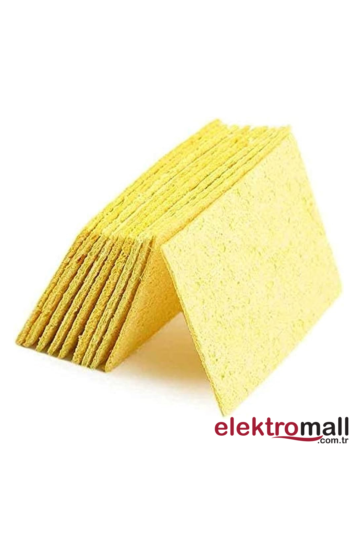 ELEKTROMALL Havya Ucu Temizleme Süngeri 35 X 50 X 1.00 Mm- 5 Adet