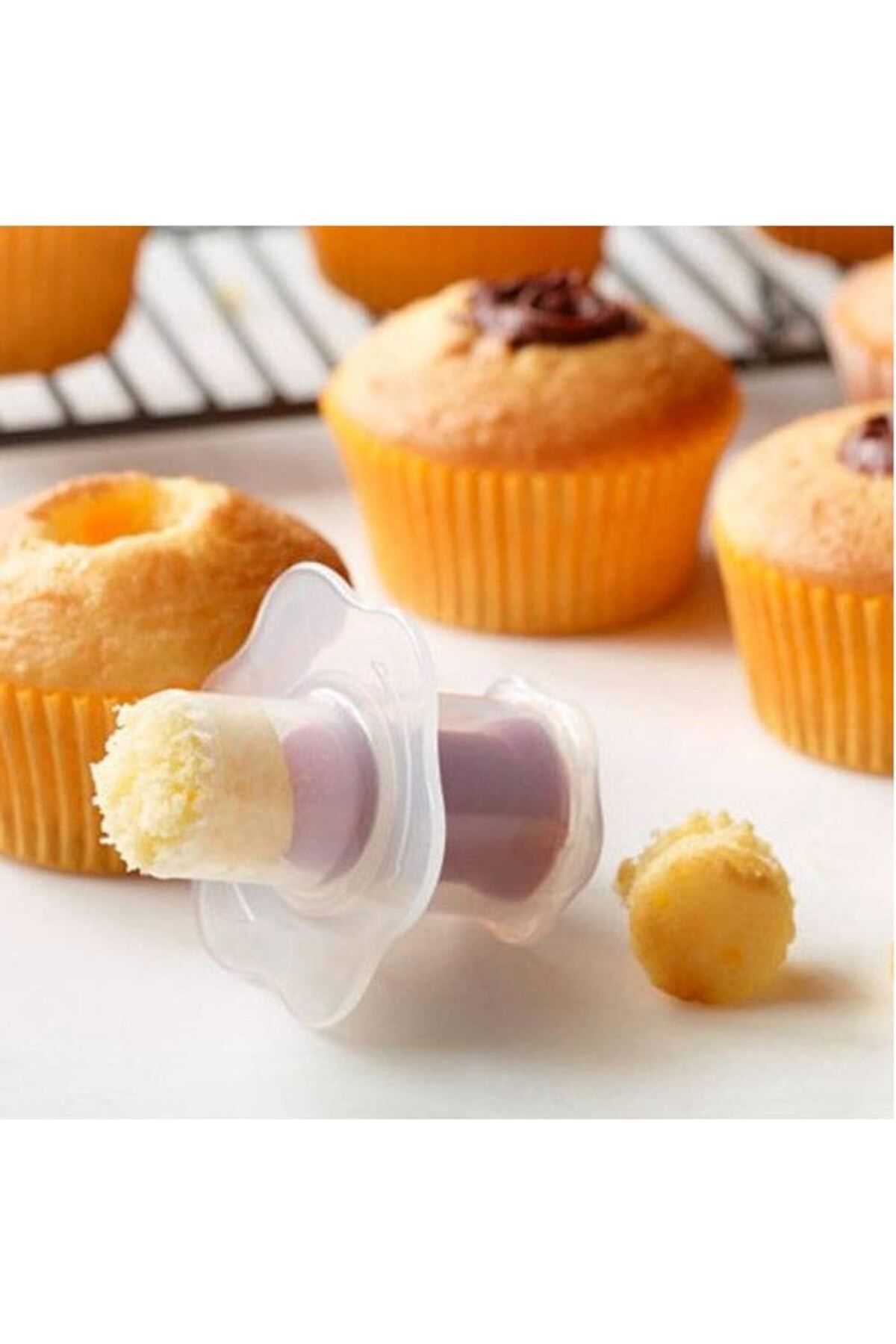 İkram Dünyası-Muffin Piercing Cake Core Filler Apparatus 2