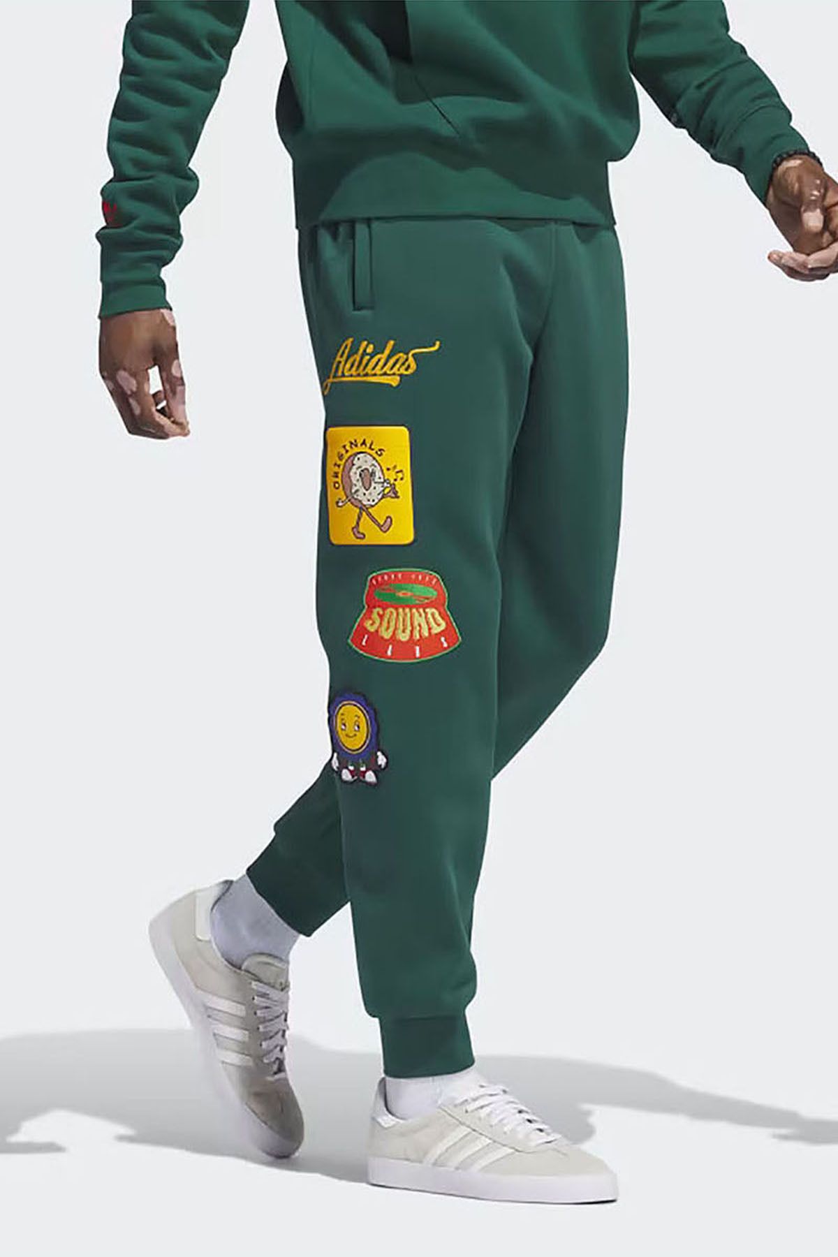 adidas Sports Sweatpants Green Normal Waist Trendyol