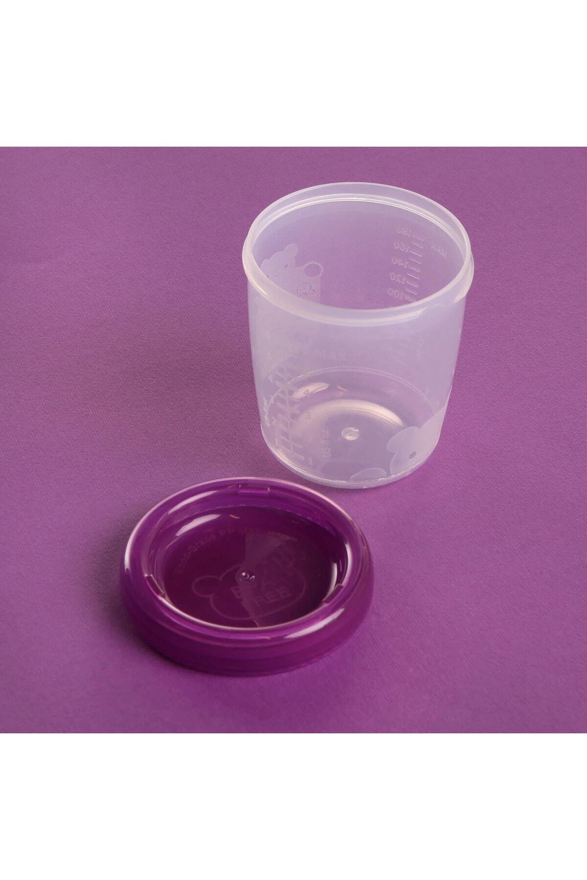 Süt ve Mama Saklama Kabı 4lü 180 ml 6