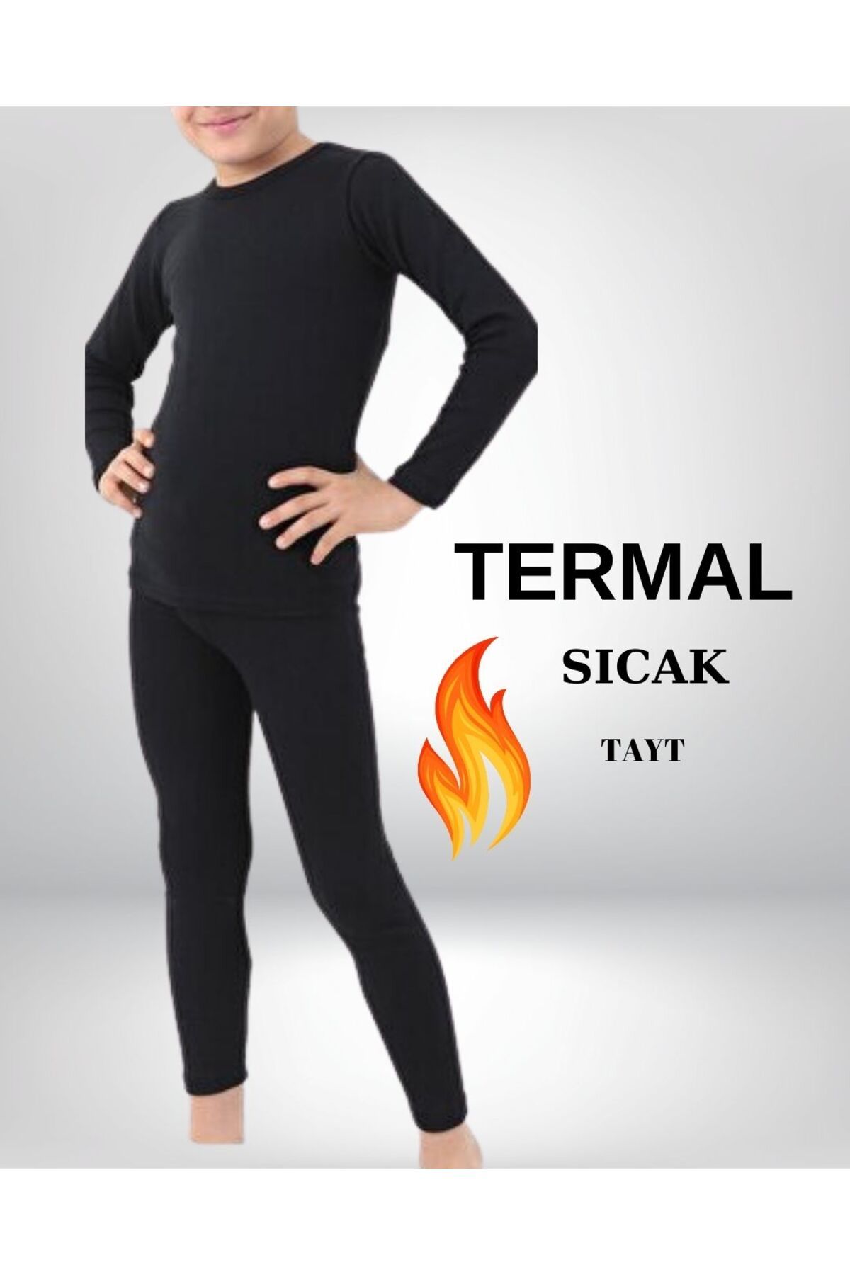 SEBURAM COLLECTION Thermal Clothing & Underwear - Black - Cotton - Trendyol