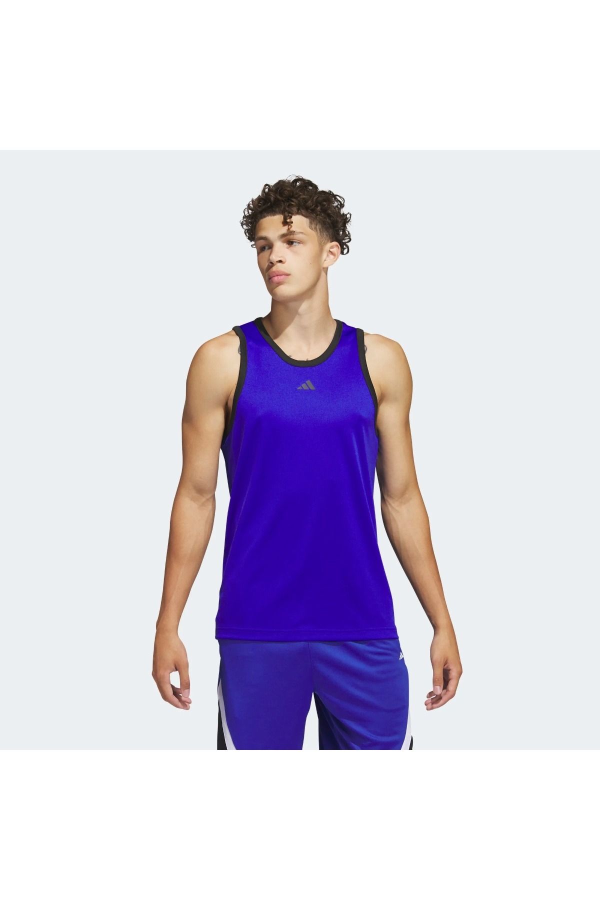 Purple adidas tank top hot sale
