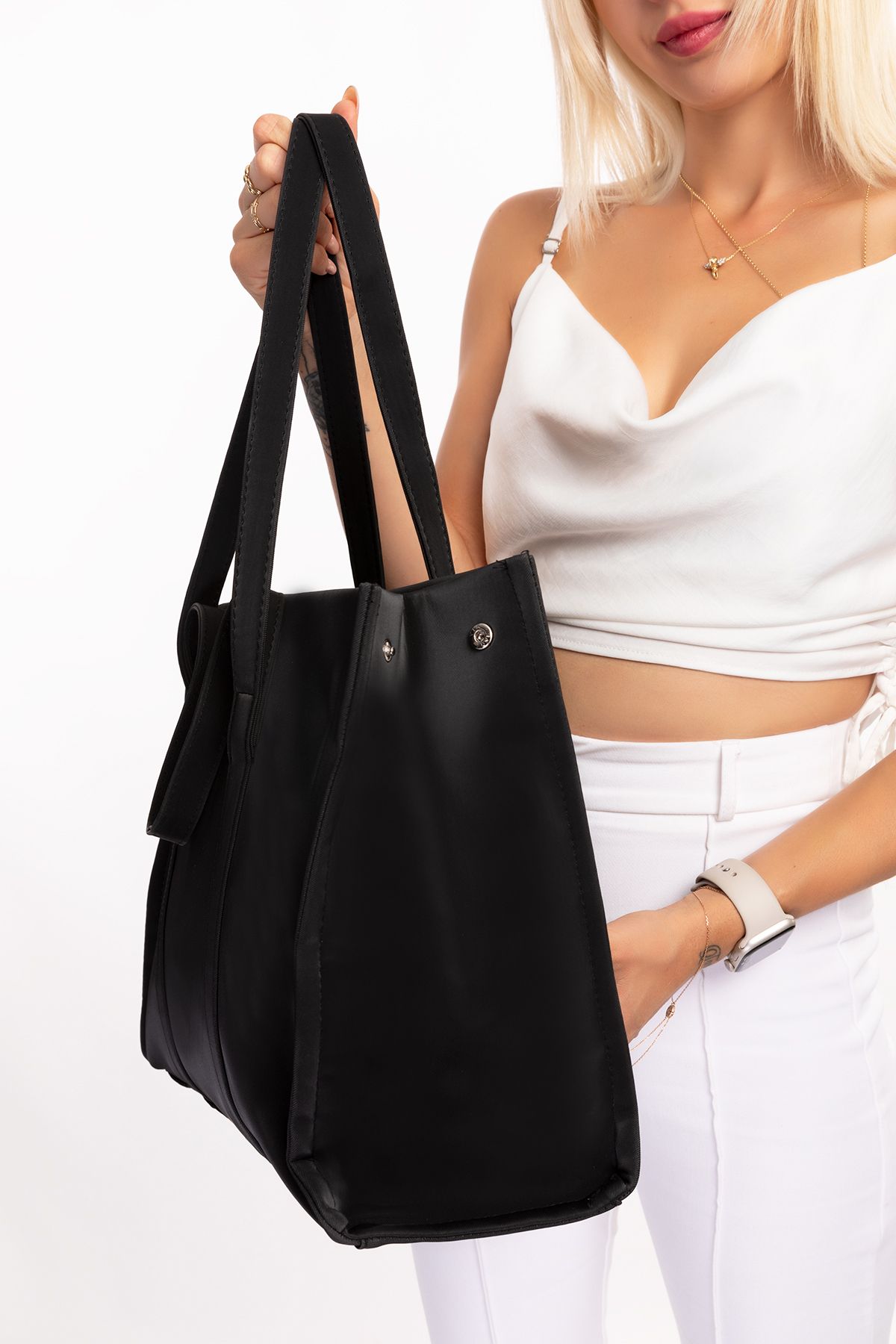 Asos design square outlet shopper bag