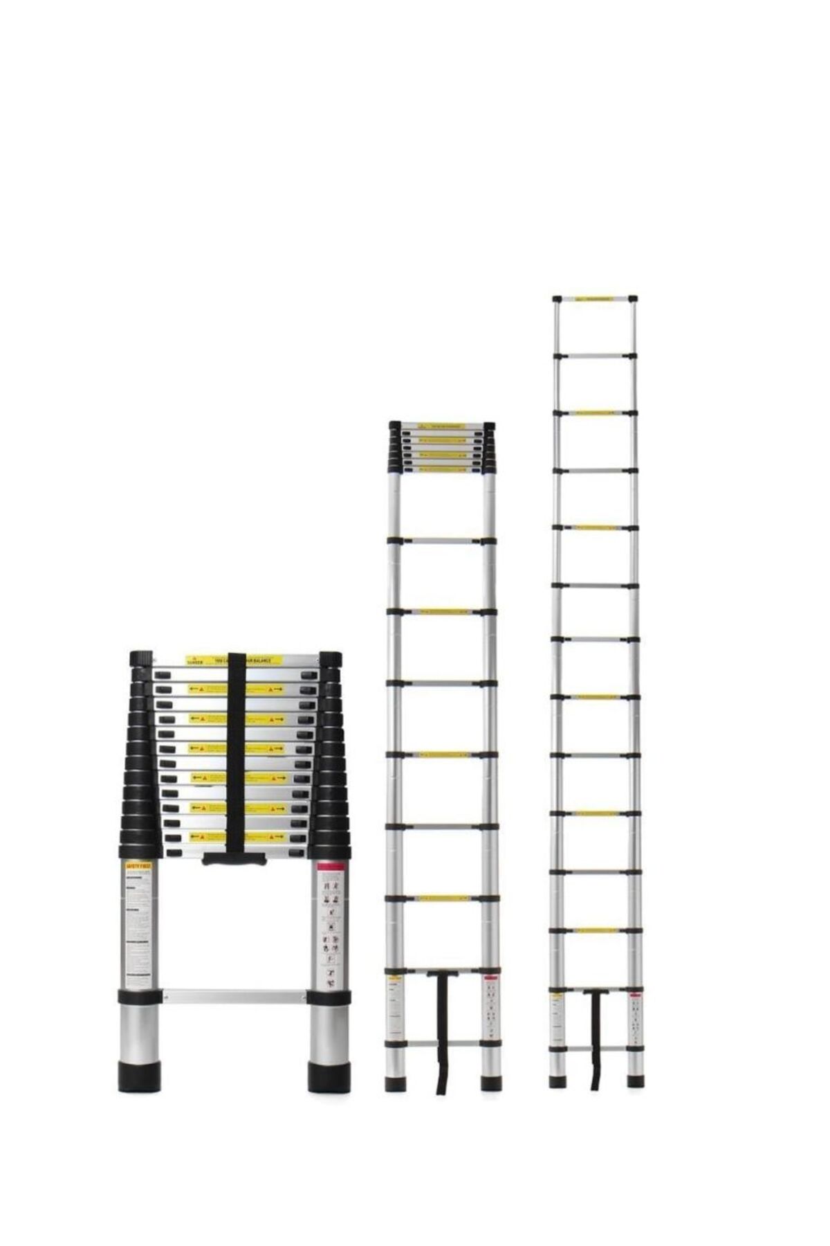 Ebax 9 Basamaklı Teleskopik Uzayan Merdiven 2,6 mt