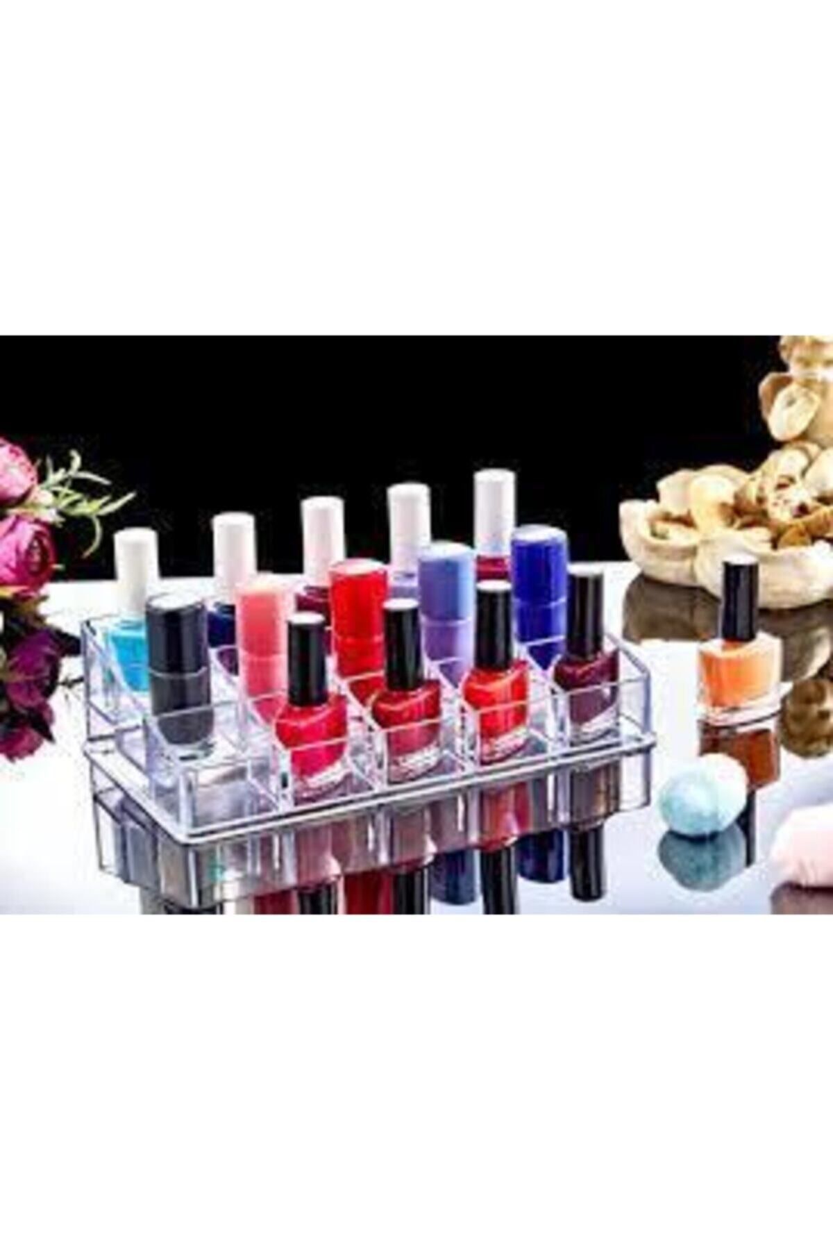 ŞANS PLASTİK Organizator De Lac De Unghii Lucky Days Cu 15 Ochi - One Size