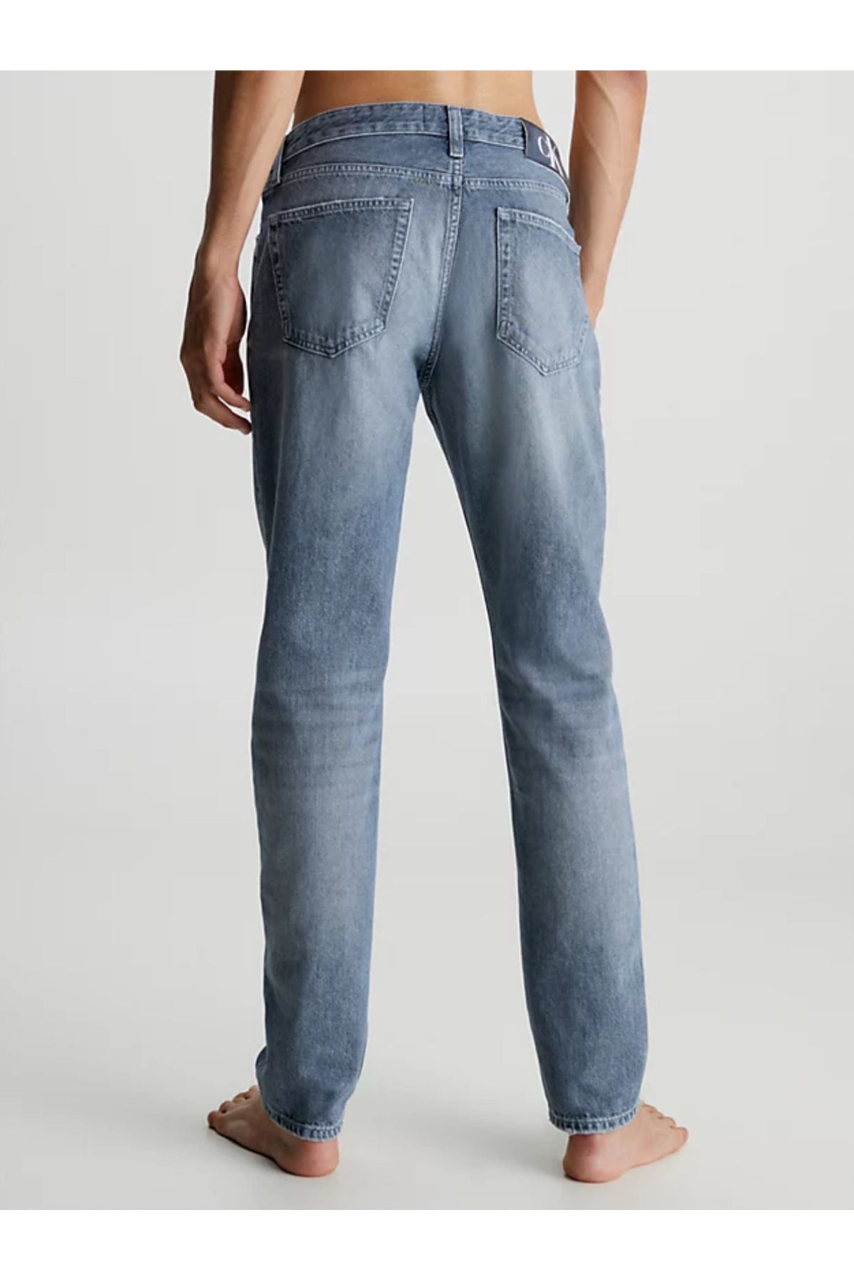 Calvin Klein پارچه جین مردانه معمولی مدل سنگی کمر راست J30J323883-1BZ