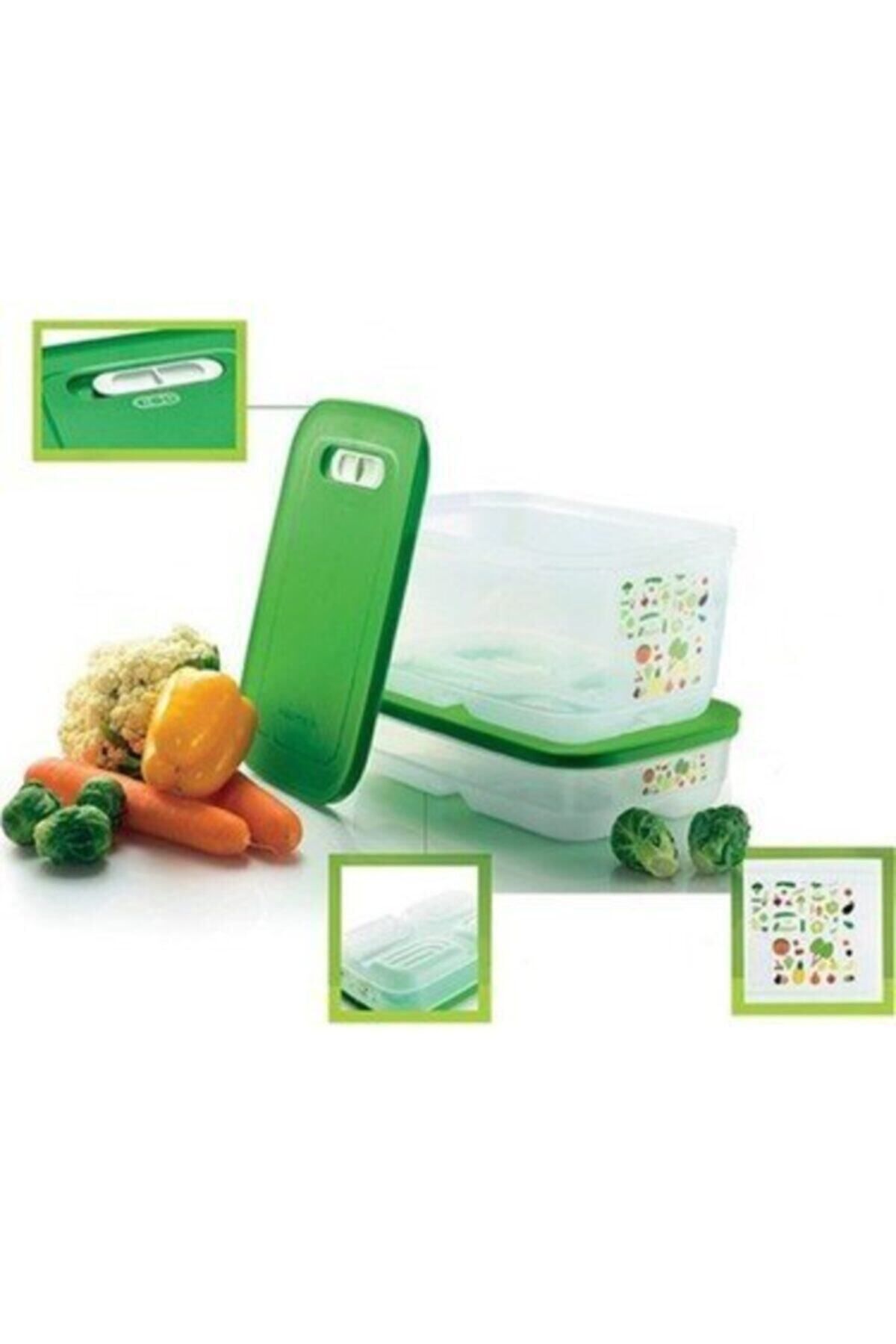 Tupperware-Greenhouse Set of 2 - 4.4 Lt X 1 Piece and 1.8 Lt Rectangular X 1 Piece 7
