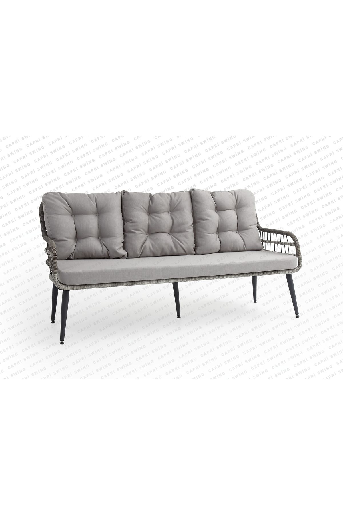 Belham living allaire rope outlet weave outdoor loveseat