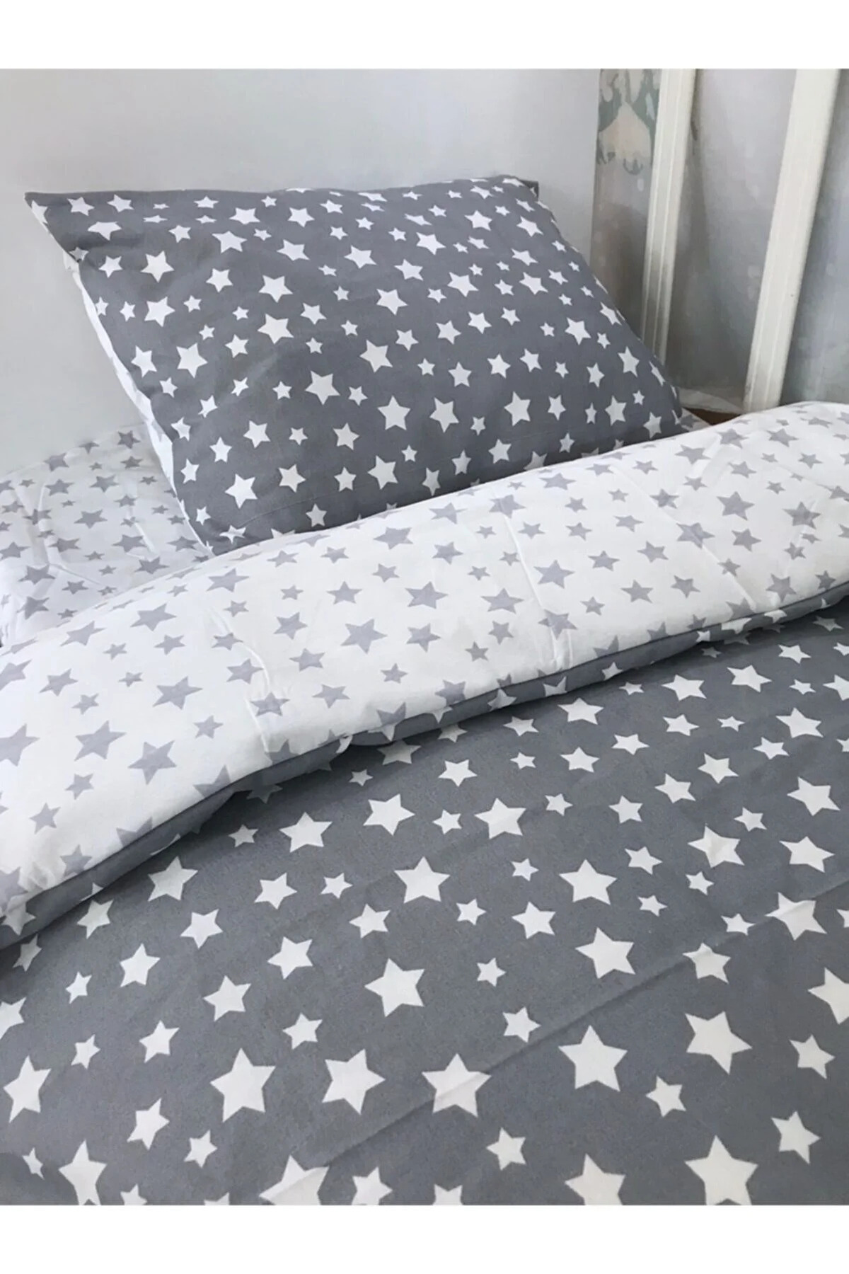 tiny plans 70x110 Park Beşik İçin Yastık- Lastikli Çarşaf - Yorgan Seti fotoğrafı 2 (önizleme)