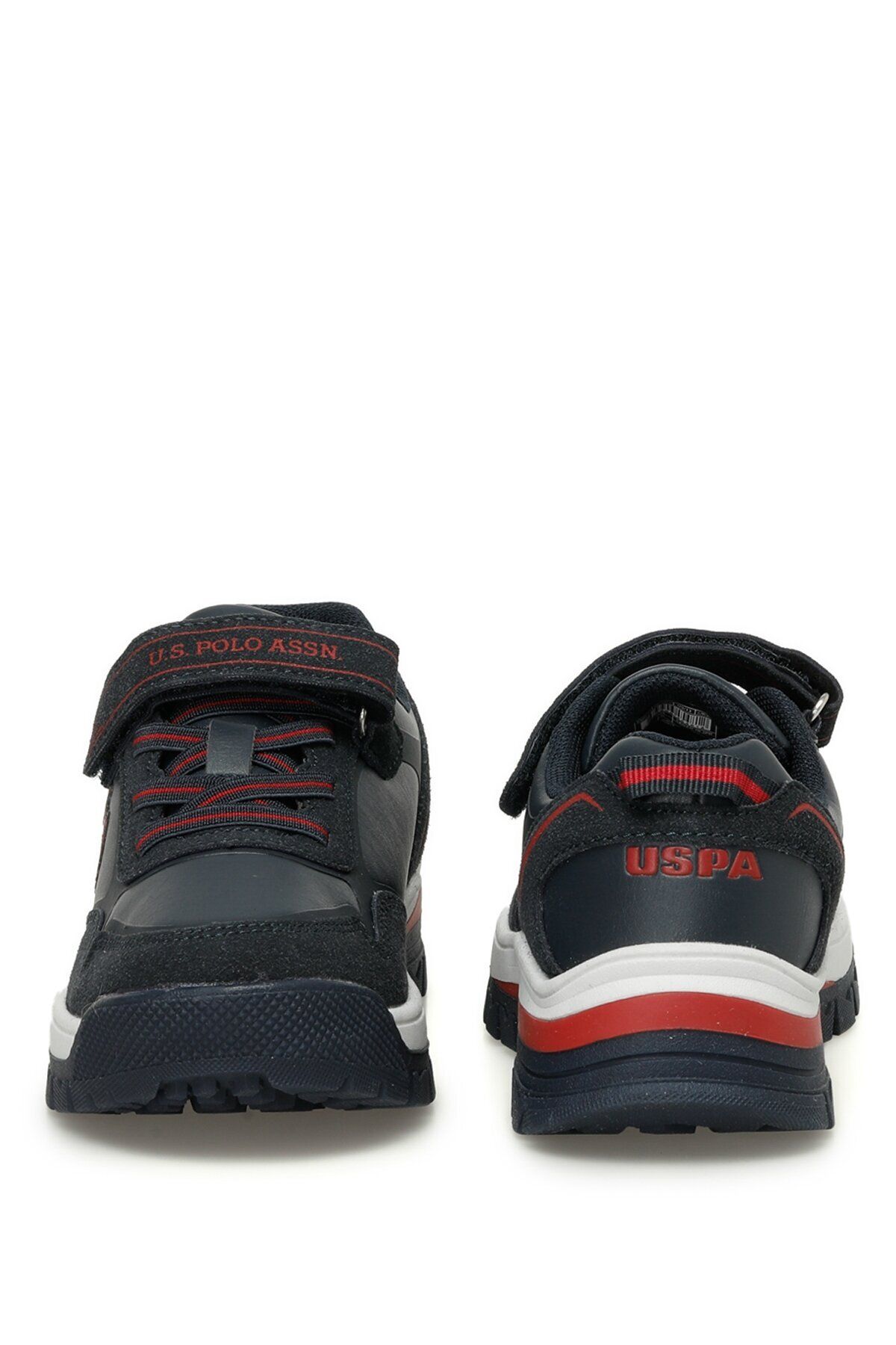 کفش های فضای باز آبی پسرانه و بچگانه پایه. چوگان Assn. Boy Sagan Jr 3PR Shost Navy Blue U.S. Polo Assn.