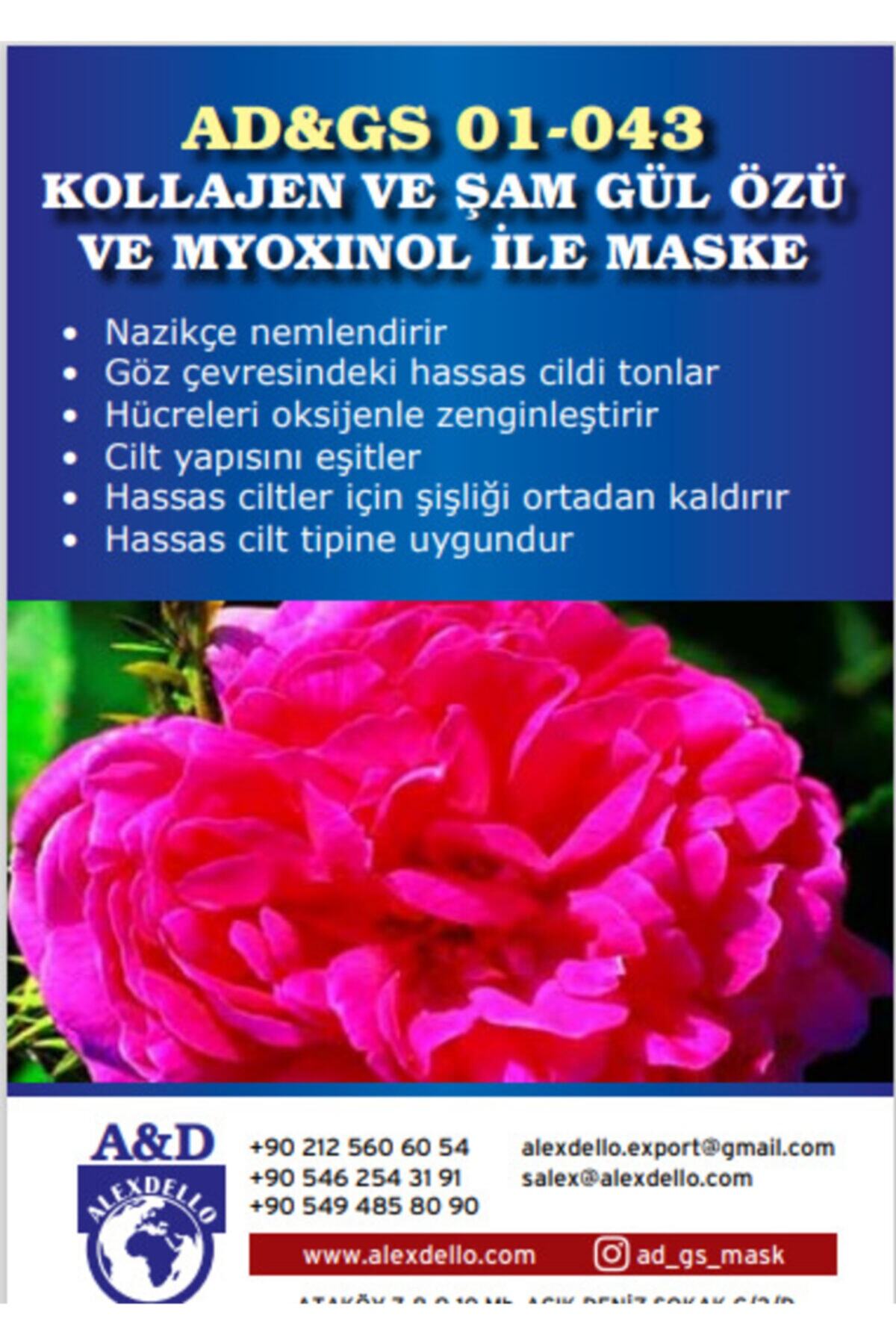 ماسک صورت   ALEXDELLO YÜZ BAKIM MASKE | AD01043 اورجینال - تصویر 2