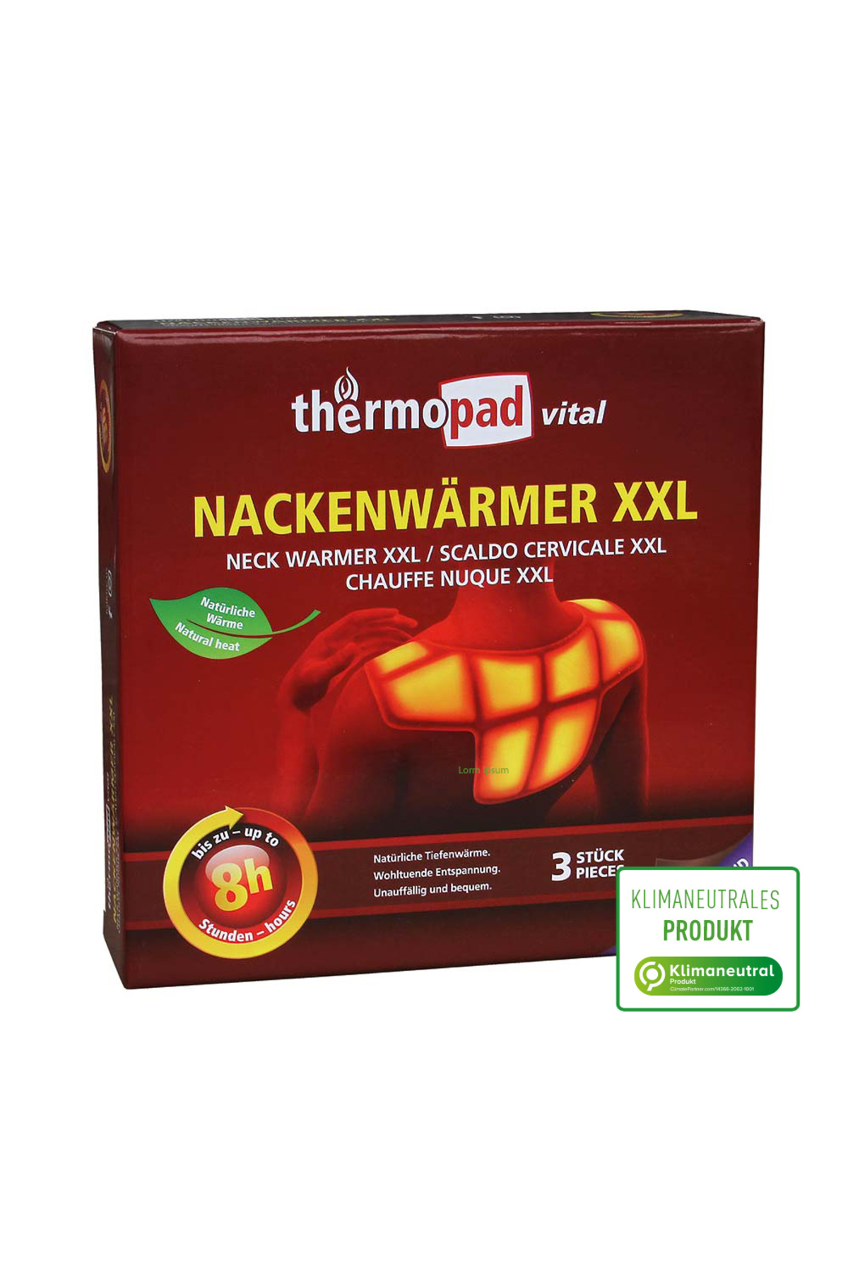 Thermopad Germany Boyun ve Omuz Isıtıcı XXL Büyük Beden Tekli