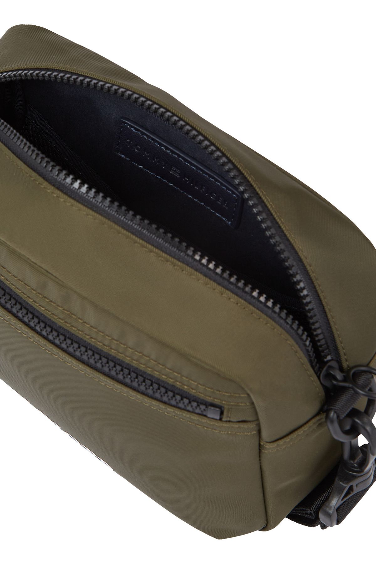 کیف پیام رسان سبز مردانه پستاندار خاکی Th Reporter EW Tommy Hilfiger