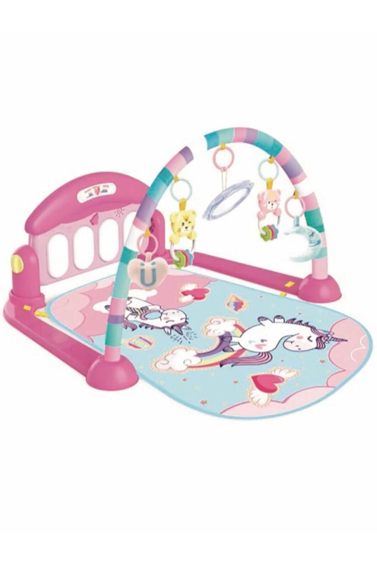 Babycim Piyanolu Oyun Halısı - Pembe fotoğrafı 3 (önizleme)