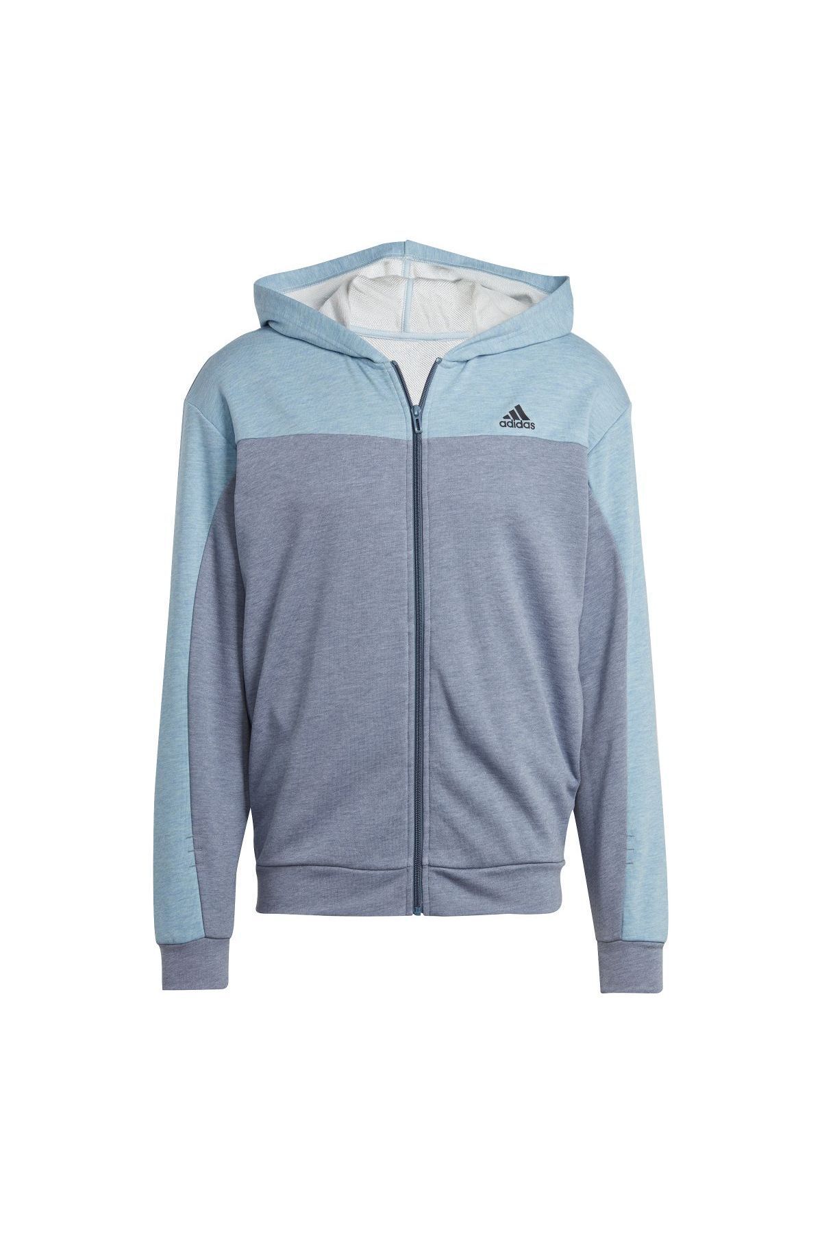 adidas Sports Jacket Blue Regular fit Trendyol