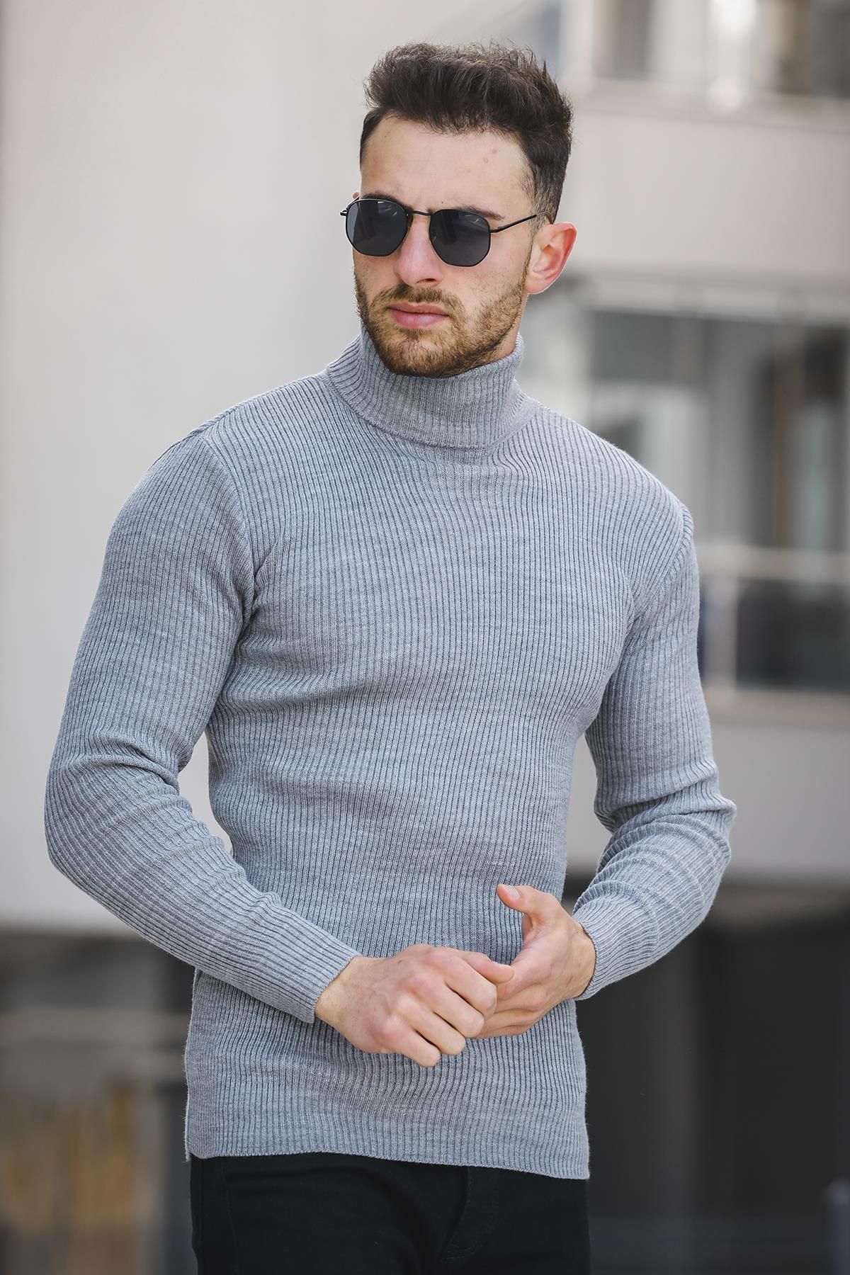 Mens thin turtleneck sweater clearance