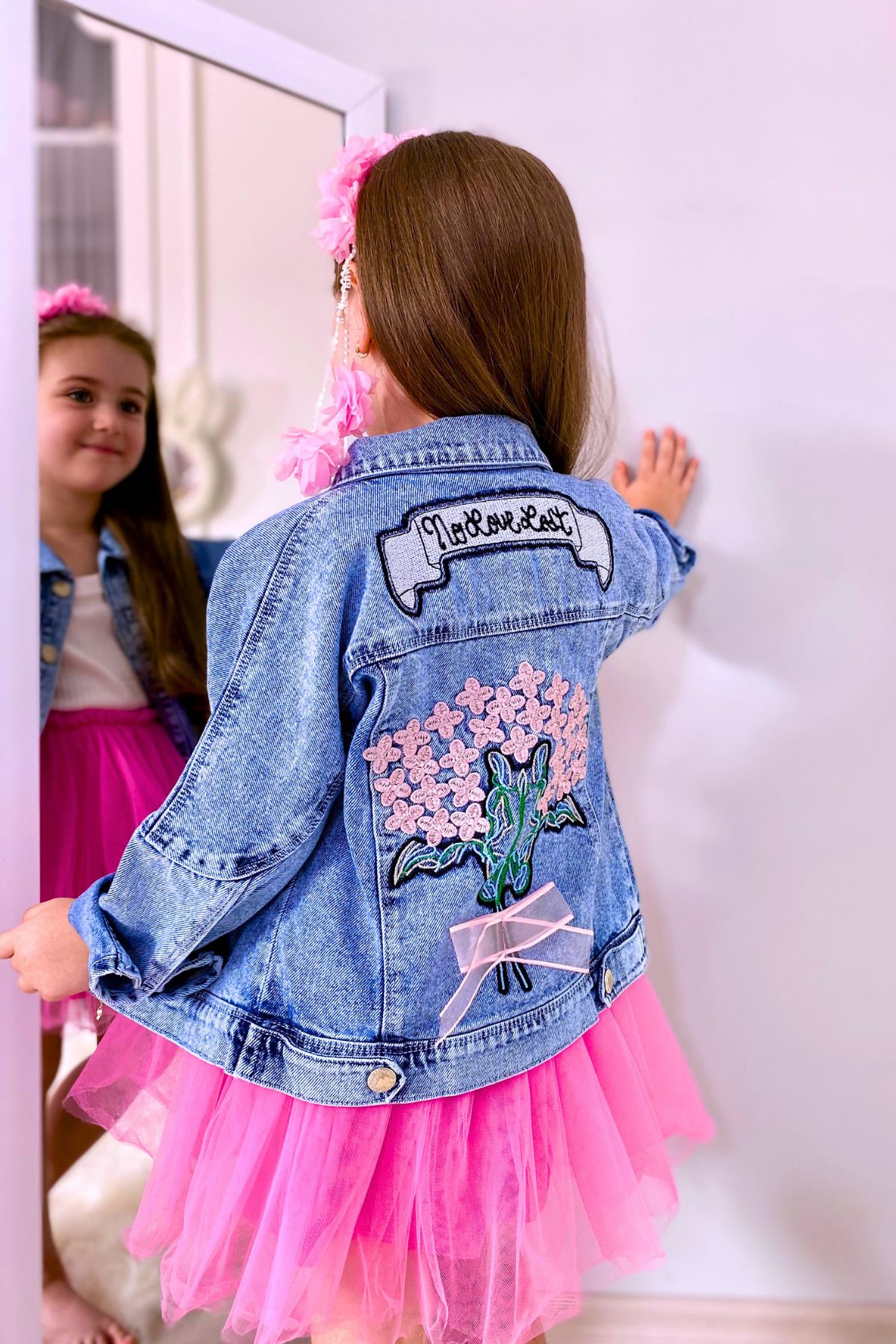 Denim jacket for kid girl sale