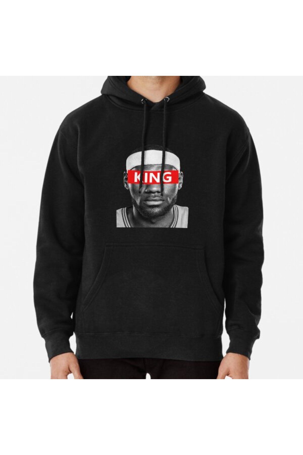 ZOKAWEAR LeBron James King Printed Sweatshirt Hoodie Trendyol