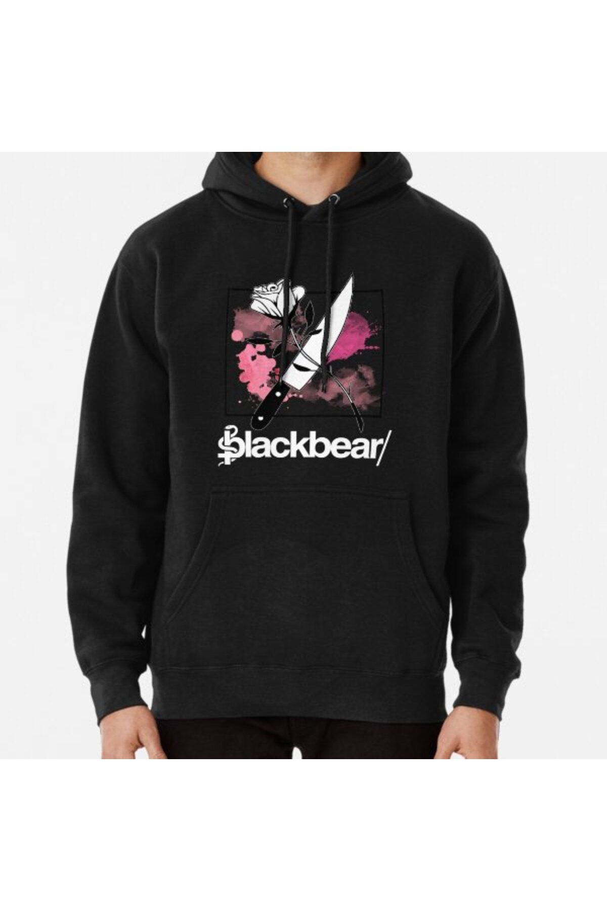 Blackbear hoodie pink new arrivals