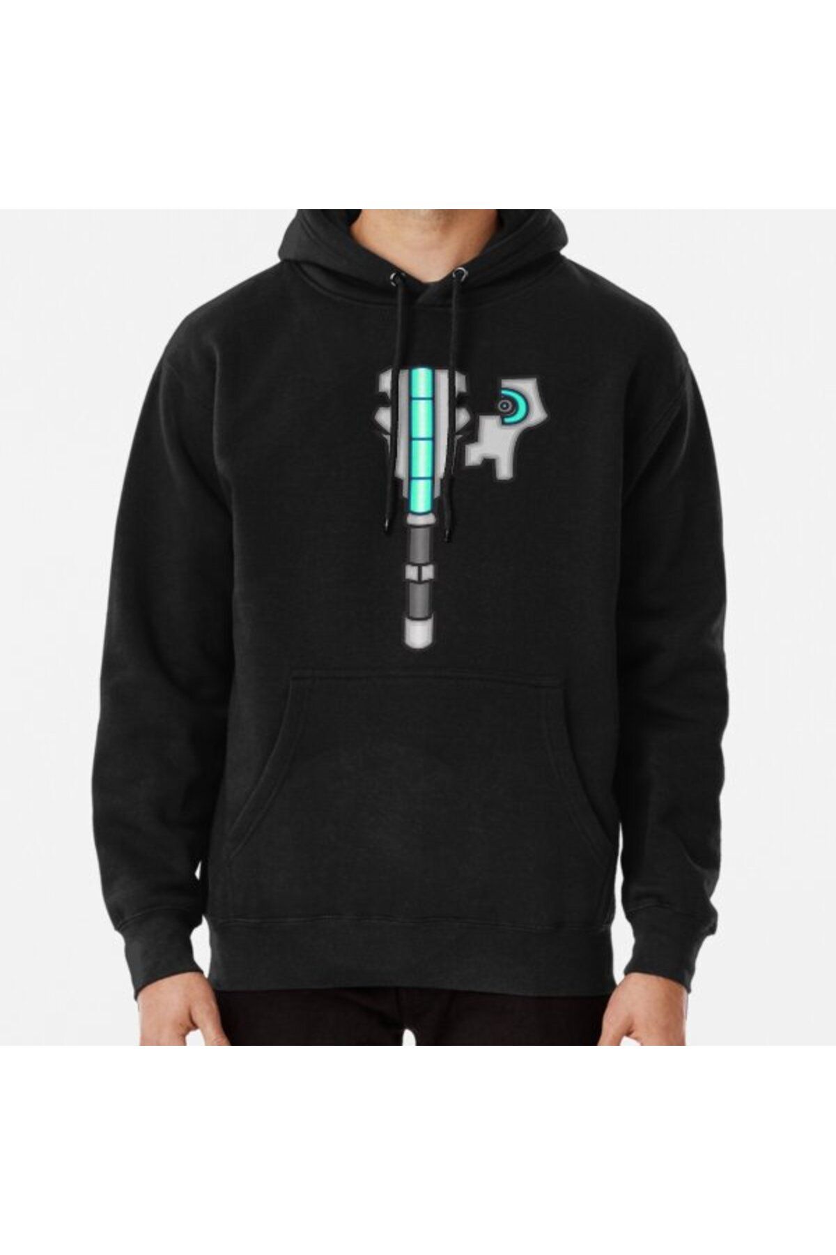 ZOKAWEAR RIG Dead Space Gray R.I.G Printed Sweatshirt Hoodie