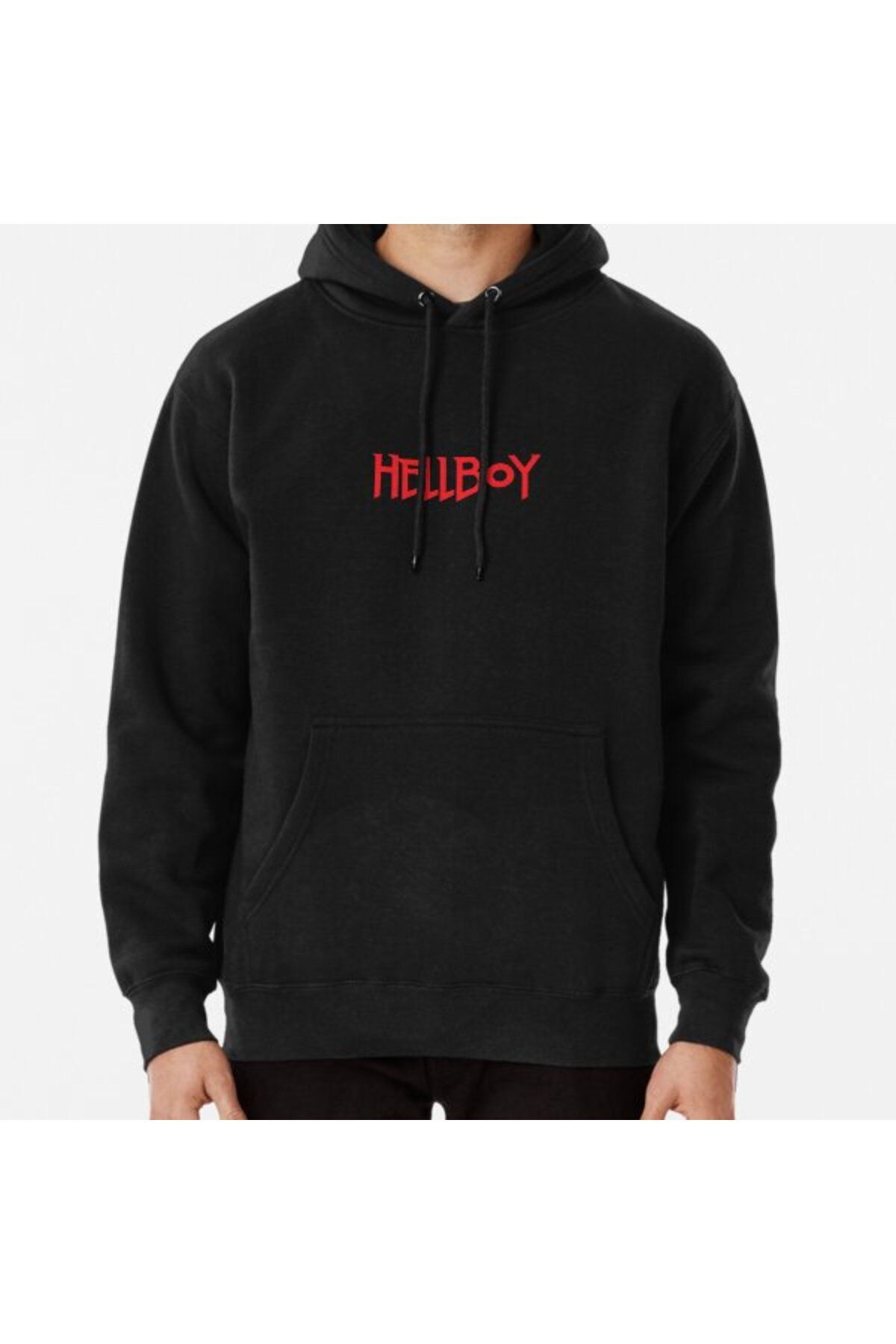 ZOKAWEAR HellBoy Printed Sweatshirt Hoodie Trendyol