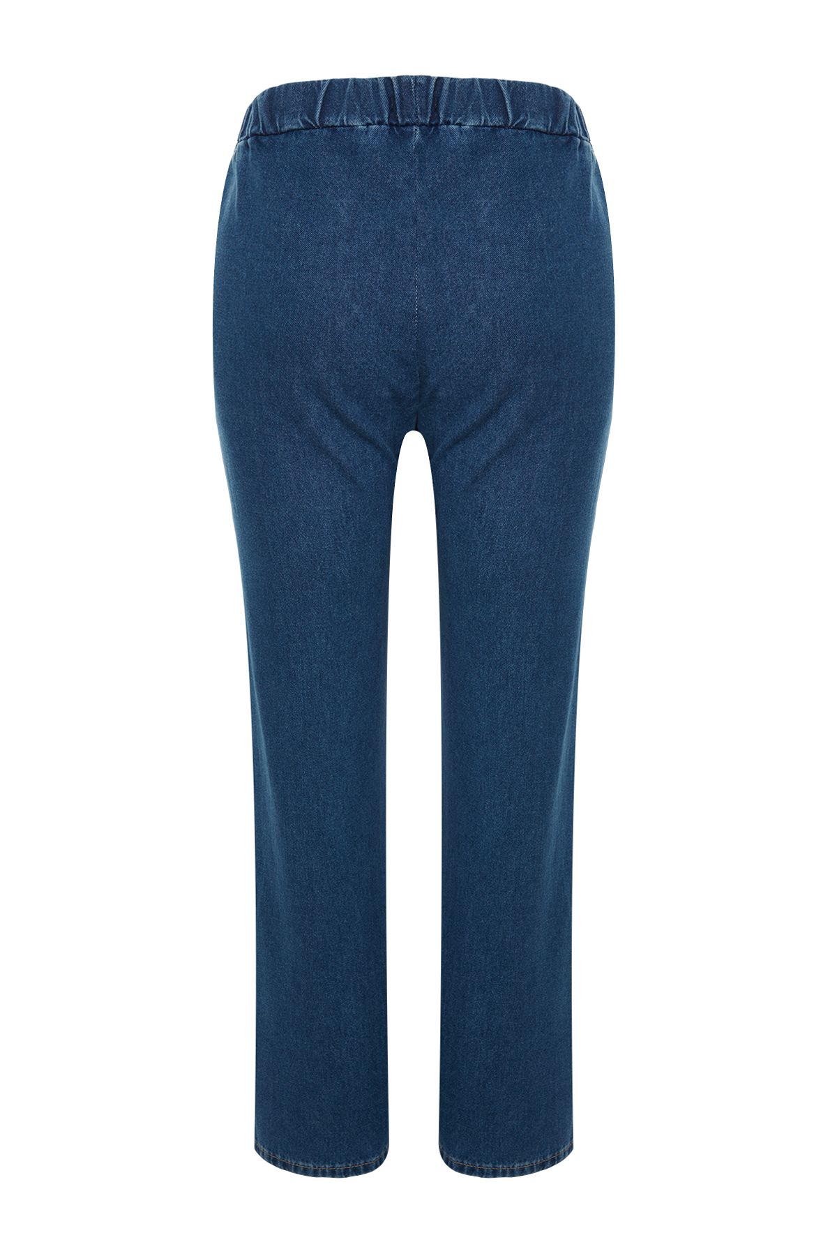 Trendyol Curve Plus Size Jeans - Blue - Wide leg - Trendyol