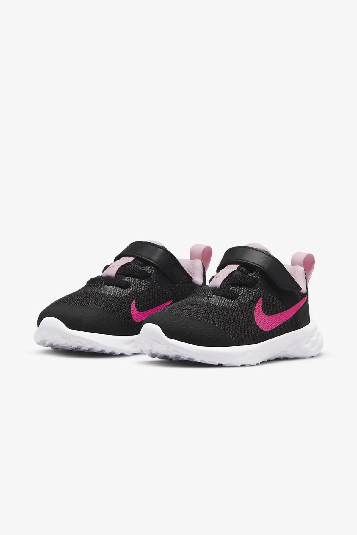 Pink & black nikes discount